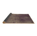 Sideview of Oriental Brown Industrial Rug, urb3256brn