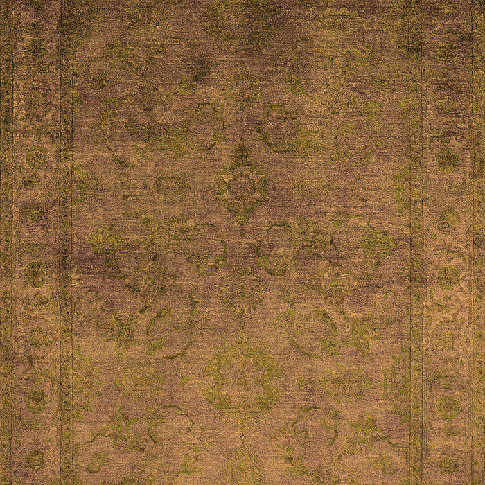 Oriental Orange Industrial Rug, urb3257org