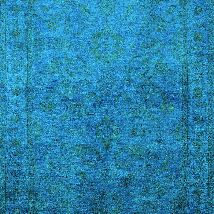 Oriental Light Blue Industrial Rug, urb3257lblu
