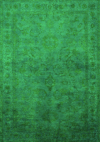 Oriental Green Industrial Rug, urb3257grn