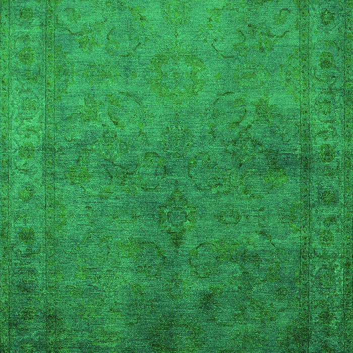 Oriental Green Industrial Rug, urb3257grn