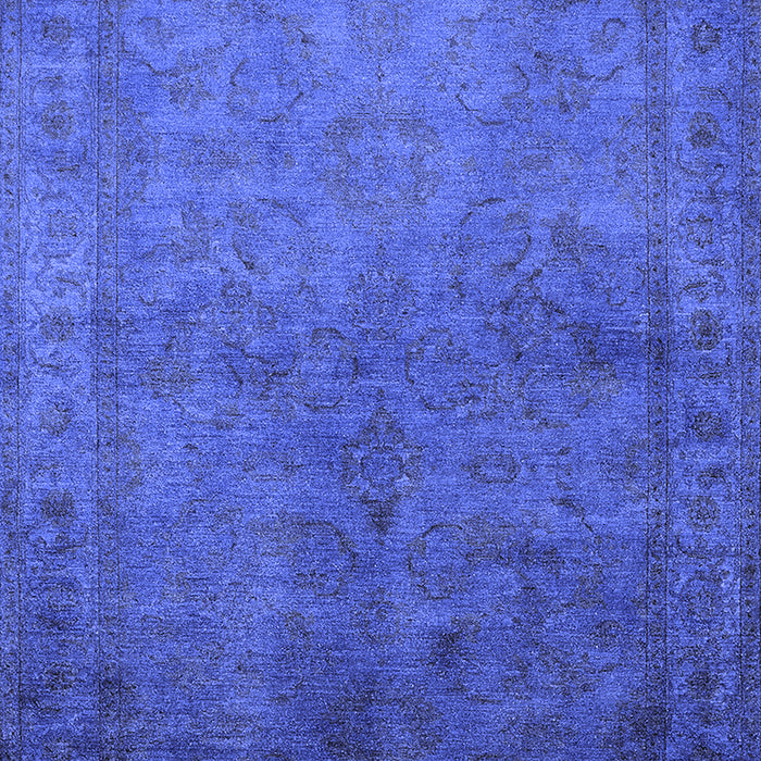 Oriental Blue Industrial Rug, urb3257blu