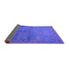 Sideview of Oriental Purple Industrial Rug, urb3257pur