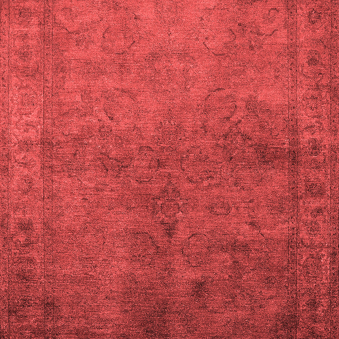 Machine Washable Oriental Red Industrial Rug, wshurb3257red