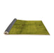 Sideview of Oriental Orange Industrial Rug, urb3258org