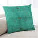 Lifestyle Image of Mid-Century Modern Urban Square Jade Green Throw Pillow, 18 inch by 18 inch, pwurb3258