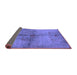 Sideview of Oriental Purple Industrial Rug, urb3258pur