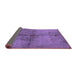 Sideview of Oriental Pink Industrial Rug, urb3258pnk