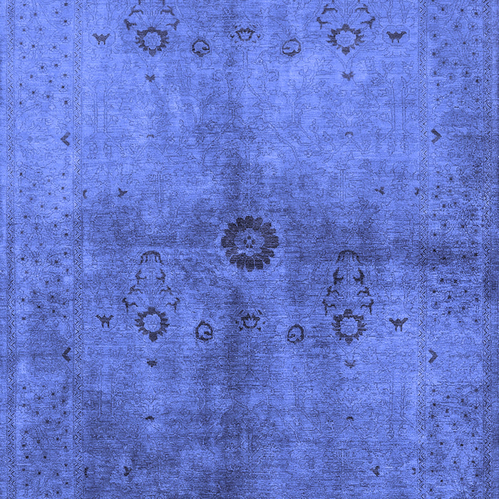 Oriental Blue Industrial Rug, urb3258blu
