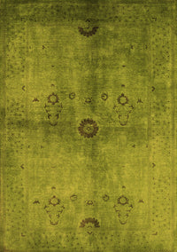 Oriental Orange Industrial Rug, urb3258org