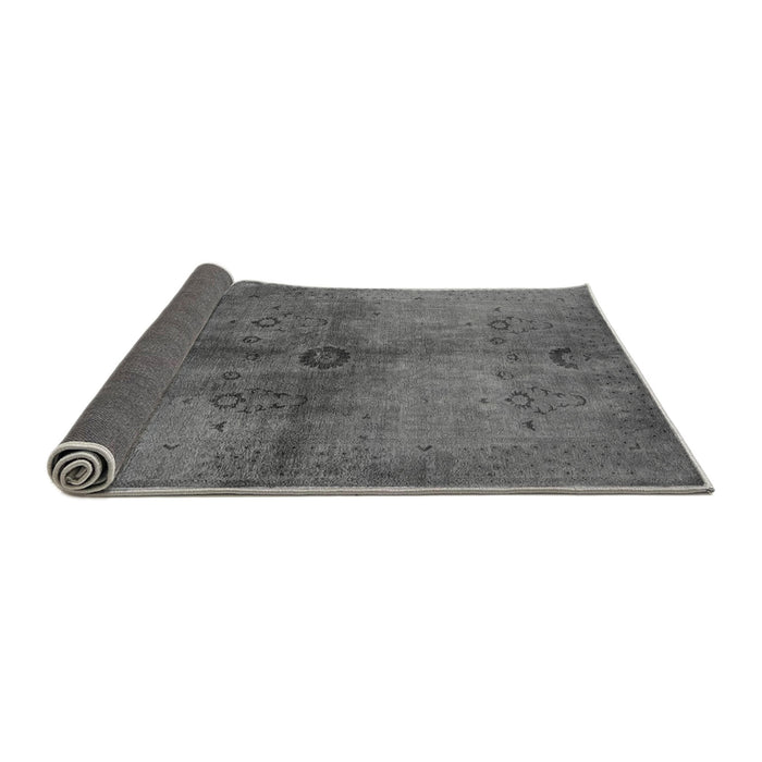 Sideview of Oriental Gray Industrial Rug, urb3258gry