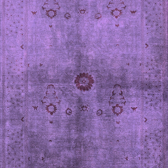 Machine Washable Oriental Pink Industrial Rug, wshurb3258pnk