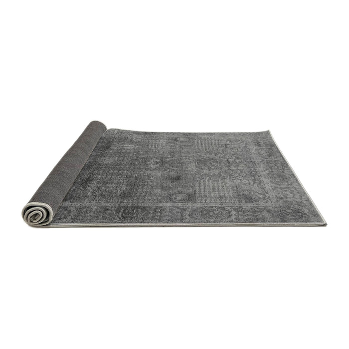 Sideview of Oriental Gray Industrial Rug, urb3259gry