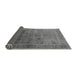 Sideview of Oriental Gray Industrial Rug, urb3259gry