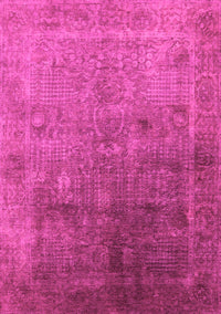 Oriental Pink Industrial Rug, urb3259pnk