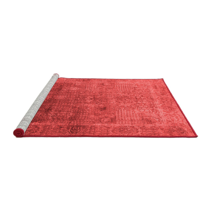 Industrial Red Washable Rugs
