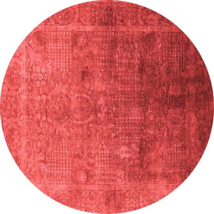 Machine Washable Oriental Red Industrial Rug, wshurb3259red
