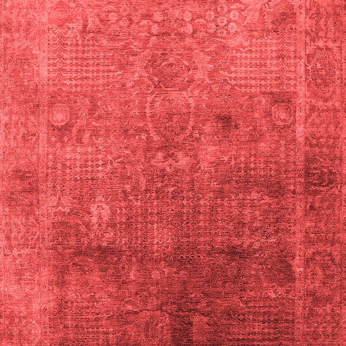 Machine Washable Oriental Red Industrial Rug, wshurb3259red