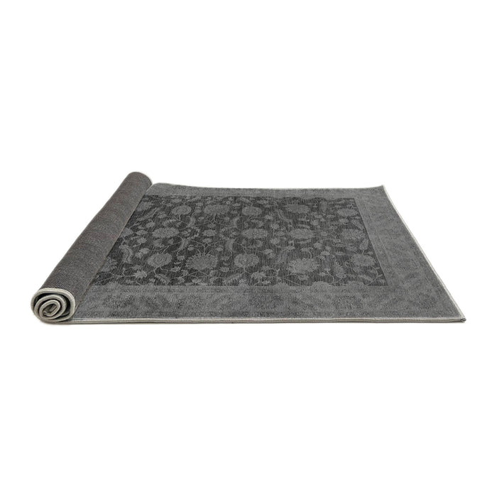 Sideview of Oriental Gray Industrial Rug, urb3260gry