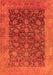 Oriental Orange Industrial Rug, urb3260org