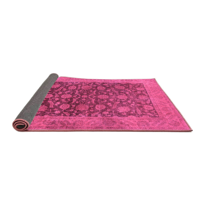 Sideview of Oriental Purple Industrial Rug, urb3260pur