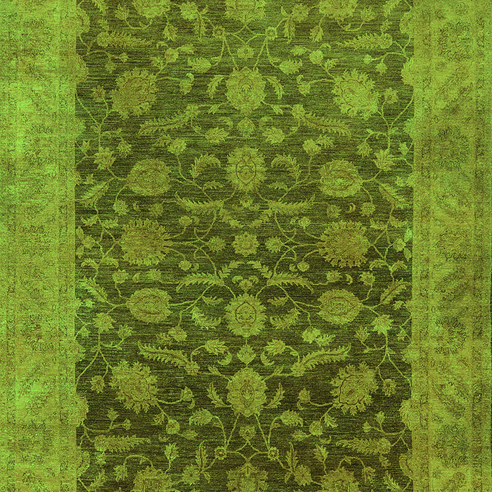 Oriental Green Industrial Rug, urb3260grn