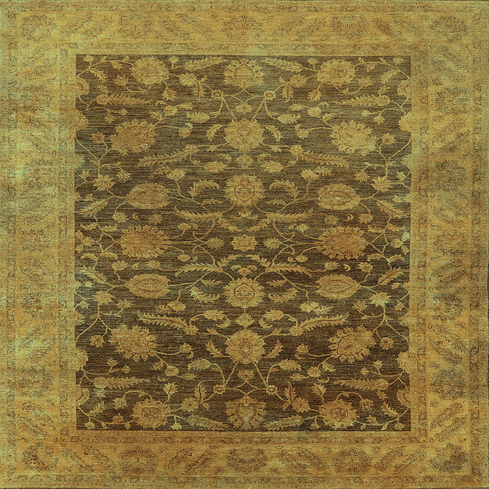 Square Oriental Light Blue Industrial Rug, urb3260lblu