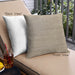 Front View of Mid-Century Modern Urban Square Brown Throw Pillow, 18 inch by 18 inch, pwurb332