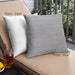 Front View of Mid-Century Modern Urban Square Gunmetal Gray Throw Pillow, 18 inch by 18 inch, pwurb351