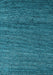 Machine Washable Oriental Light Blue Industrial Rug, wshurb356lblu