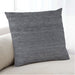 Lifestyle Image of Mid-Century Modern Urban Square Charcoal Black Throw Pillow, 18 inch by 18 inch, pwurb356
