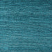 Square Machine Washable Oriental Light Blue Industrial Rug, wshurb356lblu