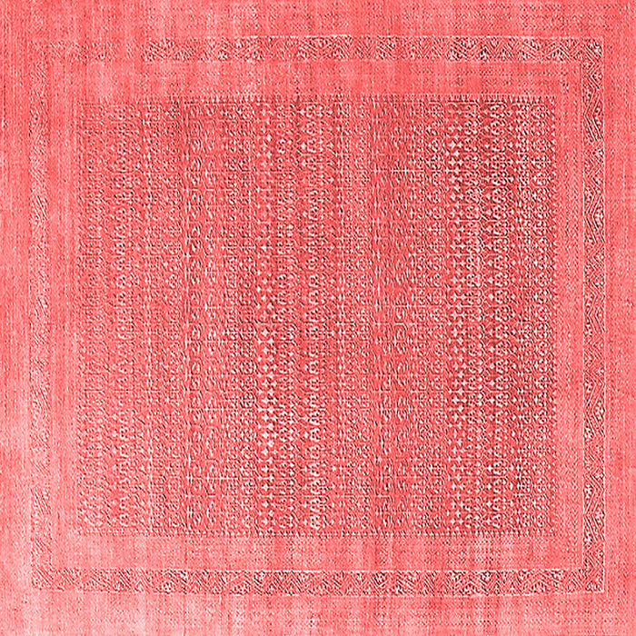 Machine Washable Oriental Red Industrial Rug, wshurb378red