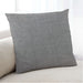 Lifestyle Image of Mid-Century Modern Urban Square Gunmetal Gray Throw Pillow, 18 inch by 18 inch, pwurb407
