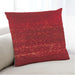 Lifestyle Image of Mid-Century Modern Urban Square Red Throw Pillow, 18 inch by 18 inch, pwurb41