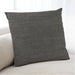 Lifestyle Image of Mid-Century Modern Urban Square Western Charcoal Gray Throw Pillow, 18 inch by 18 inch, pwurb425