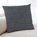 Lifestyle Image of Mid-Century Modern Urban Square Charcoal Blue Throw Pillow, 18 inch by 18 inch, pwurb426