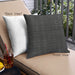 Front View of Mid-Century Modern Urban Square Black Throw Pillow, 18 inch by 18 inch, pwurb441