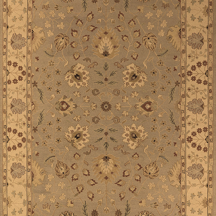 Oriental Brown Traditional Rug, urb448brn