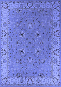 Oriental Blue Traditional Rug, urb448blu