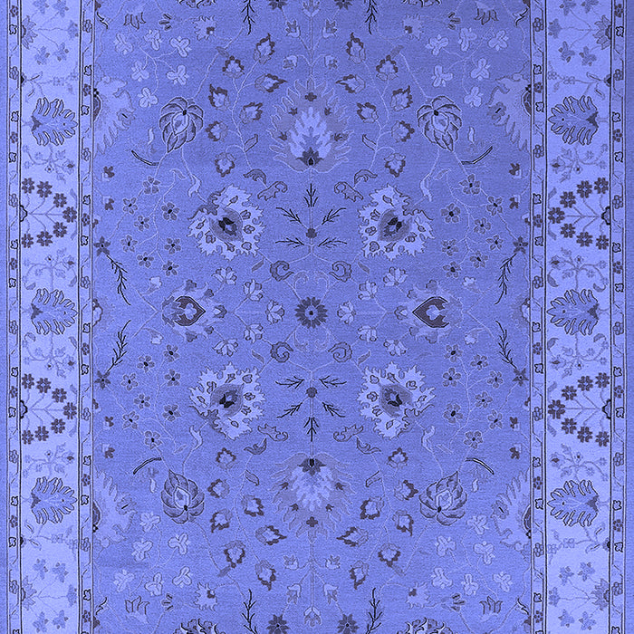 Oriental Blue Traditional Rug, urb448blu