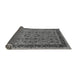 Sideview of Oriental Gray Traditional Rug, urb450gry