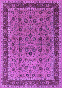 Oriental Purple Traditional Rug, urb450pur