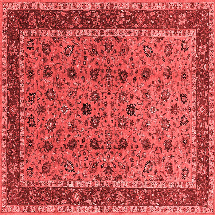 Oriental Red Traditional Rug, urb450red
