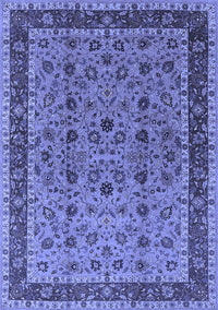 Oriental Blue Traditional Rug, urb450blu