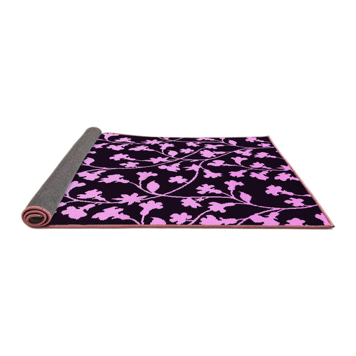 Sideview of Oriental Pink Industrial Rug, urb451pnk