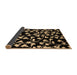 Sideview of Oriental Brown Industrial Rug, urb451brn