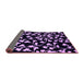 Sideview of Oriental Purple Industrial Rug, urb451pur