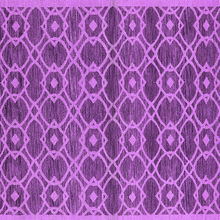 Square Oriental Purple Industrial Rug, urb452pur