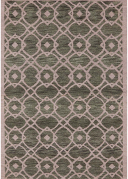 Mid-Century Modern Coffee Brown Oriental Rug, urb452